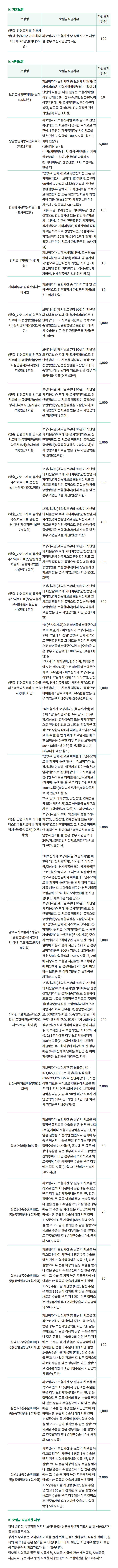 보장내용